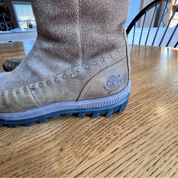 ⭐️ Timberland Earthkeepers Granby Brown Waterproof Moccasin Style Boots 6.5 M - Picture 5 of 13